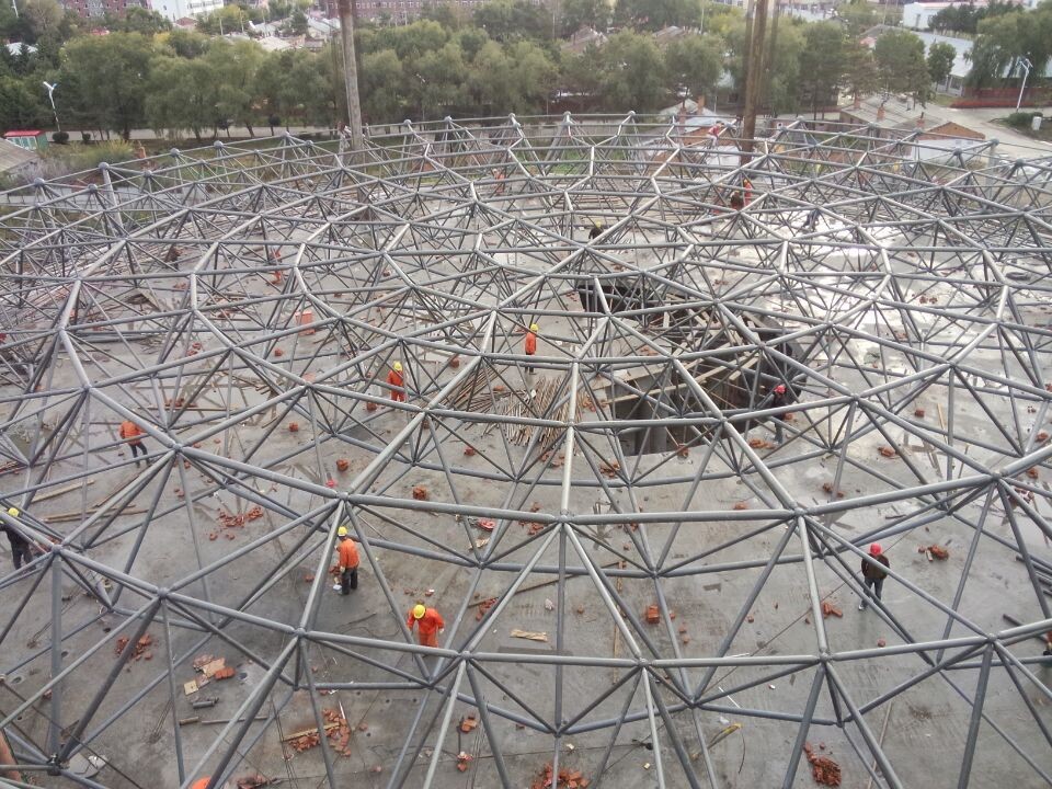 怀柔全民健身中心网架